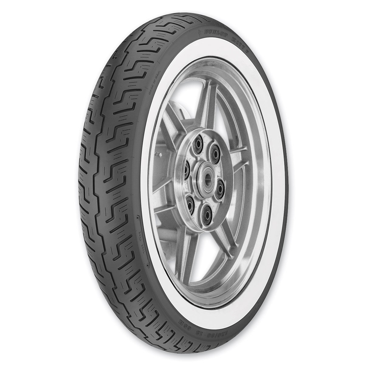 Dunlop K 177 F WW 120/90 - 18 65H TL (voorband)