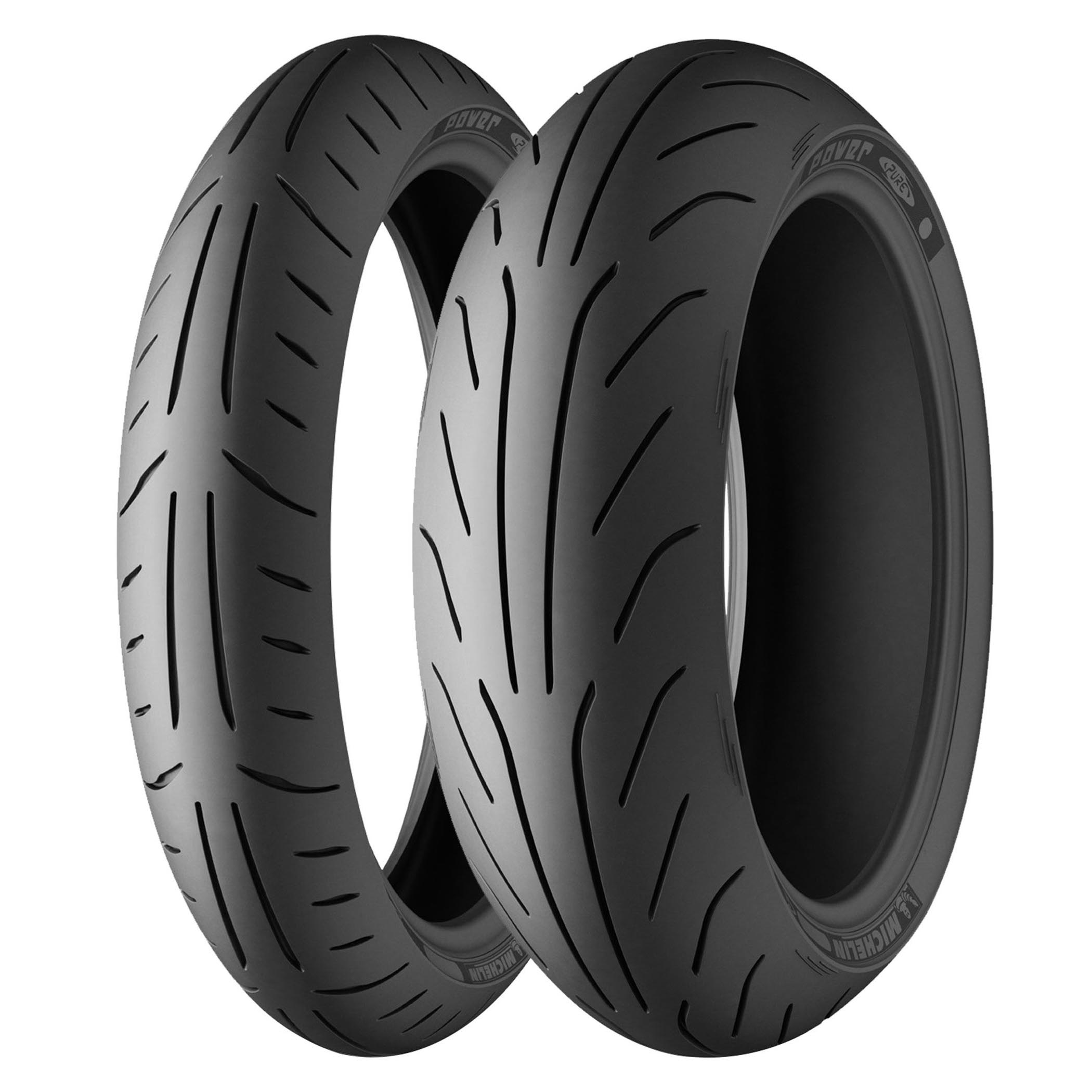 Michelin Power Pure SC 130/60 - 13 60P TL (voor/achter)