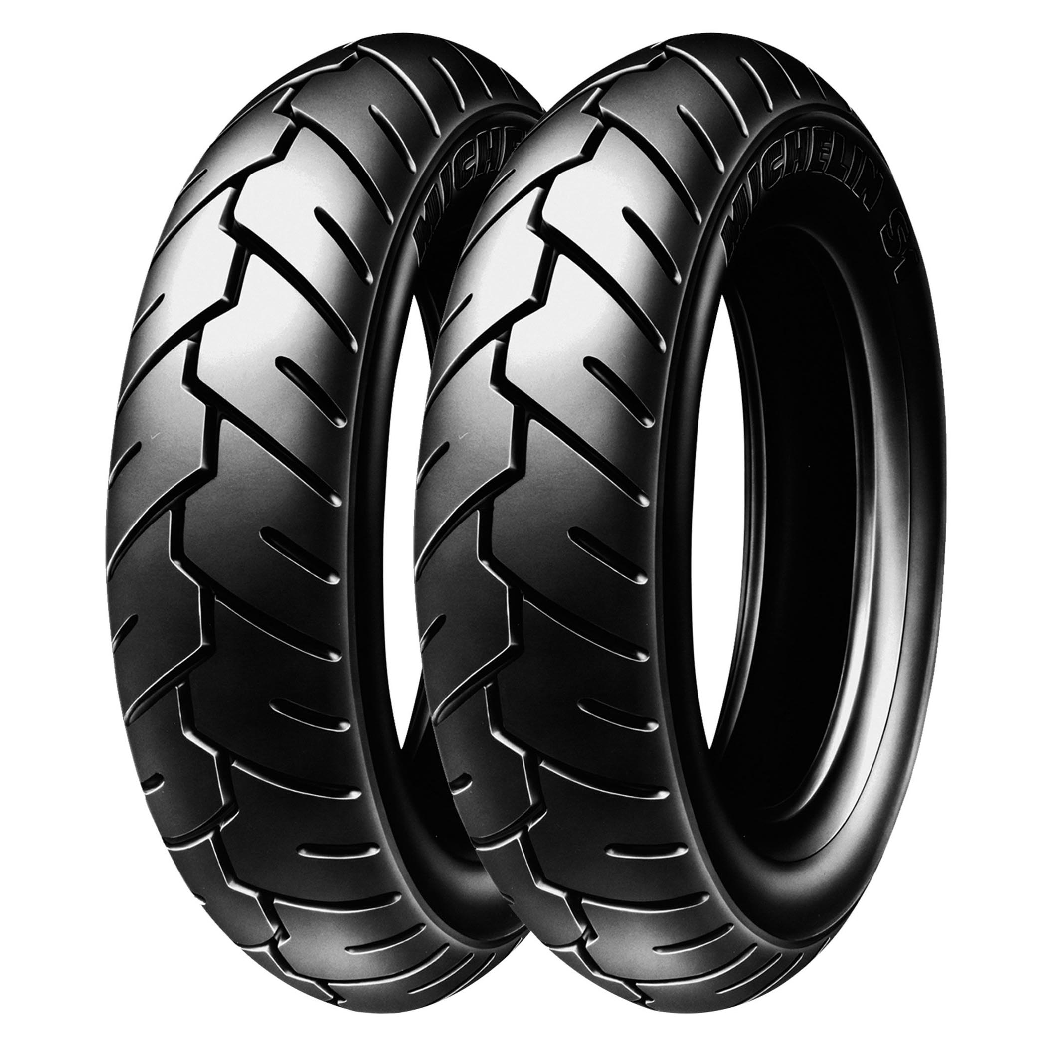 Michelin S 1 110/80 - 10 58J TL (voor/achter)